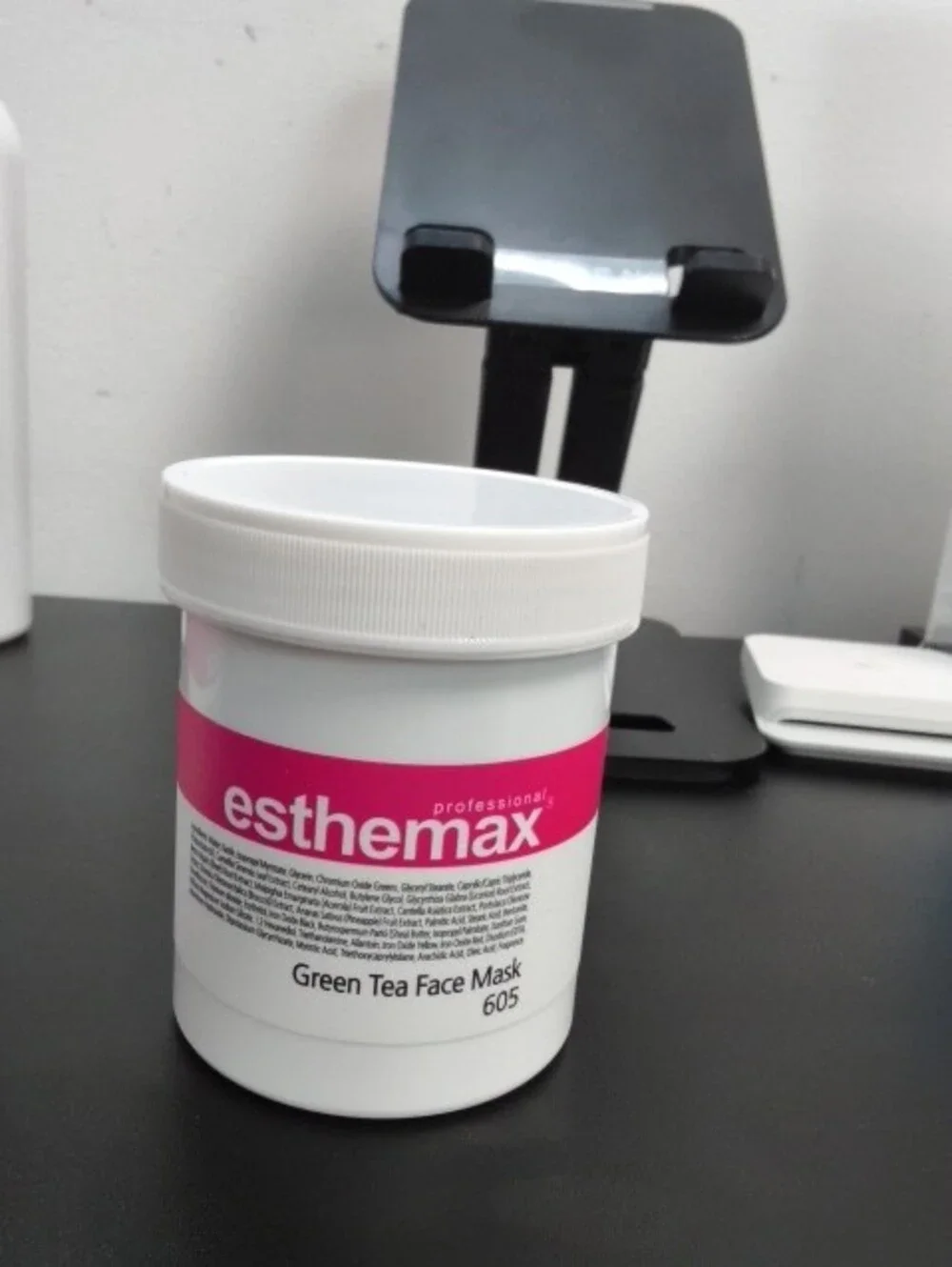Esthemax Pink & White Face Mask Jar - Esthemax Green Tea & Vitamin Masks